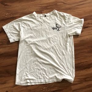 2000s White Stussy T-shirt